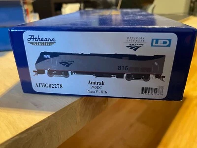 ATHEARN GENESIS HO G82278 AMTRAK P40DC, DCC PH. V RD# 816 - Image 1 of 4