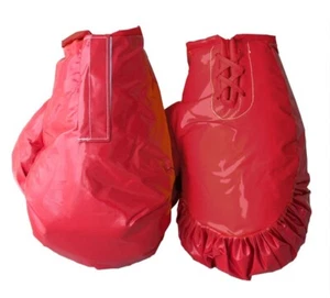 Guante de boxeo gigante rojo relleno de espuma de gran tamaño para anillo inflable - Imagen 1 de 2