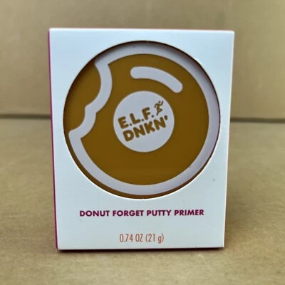 NEW - E.L.F. x Dunkin Donut Forget Putty Face Primer DNKN NIB ELF 0.74 Oz - Image 1 of 2