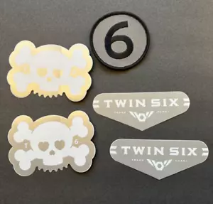 Twin Six Sticker Pack & Patch grau - siehe Fotos - Bild 1 von 5