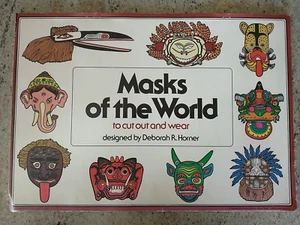 Masks of the World: To Cut Out and Wear by  Deborah Horner - Picture 1 of 5