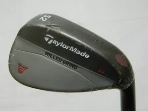 New TaylorMade Milled Grind Black 52.09* AW Gap Wedge Dynamic Gold Wedge Flex - Picture 1 of 5