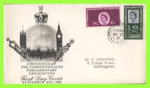 G.B. 1961 Parliamentary Conference set on First Day Cover, Harrogate - Picture 1 of 1