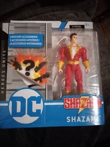 DC Justice League Flash & DC Shazam Action Figures Lot Of 2 Bundle - Picture 1 of 2