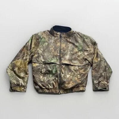 Vtg RedHead Advantage Timber Camo Lined Hunting Jacket Men’s Medium *No Hood* - Image 1 of 4