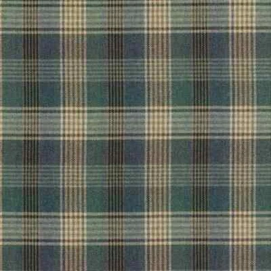 Mulberry Lee Jofa Wool Plaid Check Uphol Fabric- Braemar / Blue 8 yds FD803.H101 - Picture 1 of 1