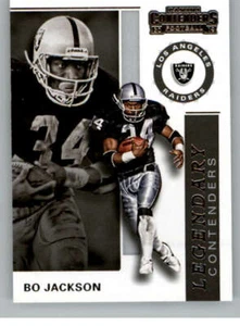 2019 Panini Legendary Contenders #LC-BJ Bo Jackson Los Angeles Raiders - Picture 1 of 2