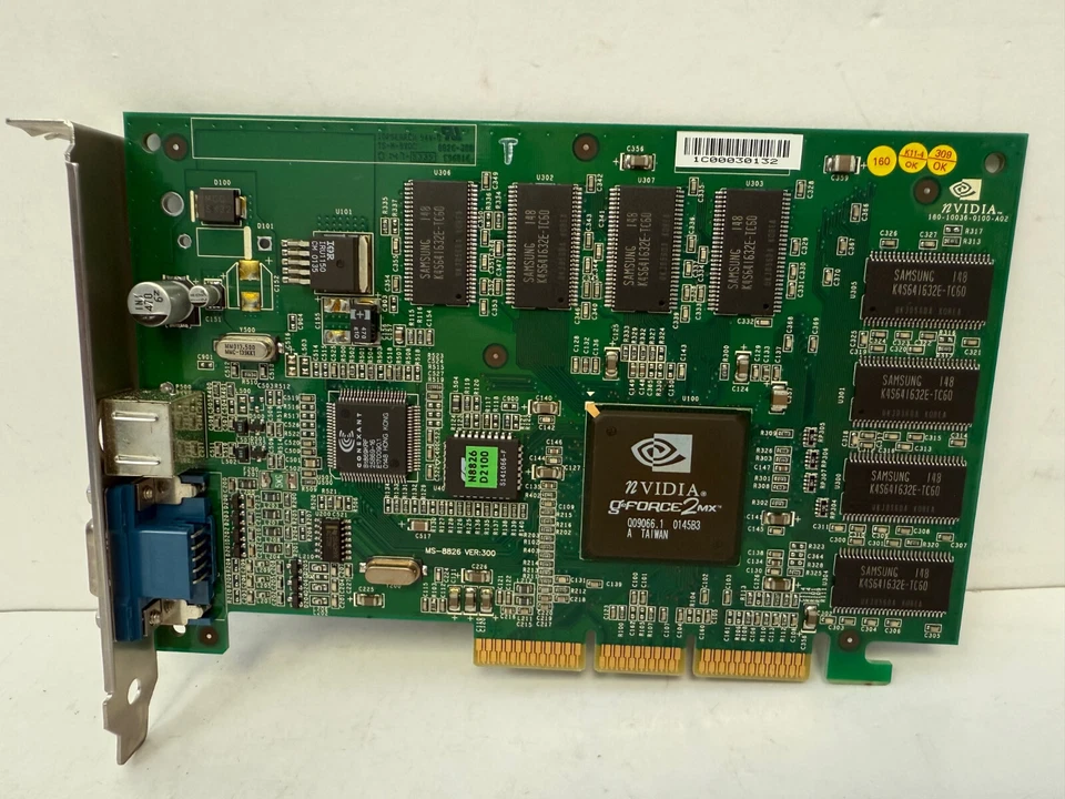 DELL 3K595 AGP GRAPHICS VIDEO BOARD NVIDIA GEFORCE 2MX P36 WITH WARRANTY - Image 1 of 4