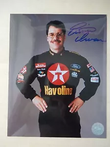 Fotografía autografiada de Ernie Irvan de 8" X 10" - Imagen 1 de 2