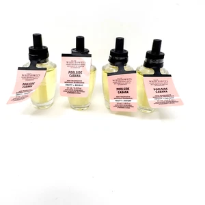 SET 4 - Bath & Body Works POOLSIDE CABANA Wandblumen Nachfüllpack Glühbirnen 0,8 Unzen NEU - Bild 1 von 3