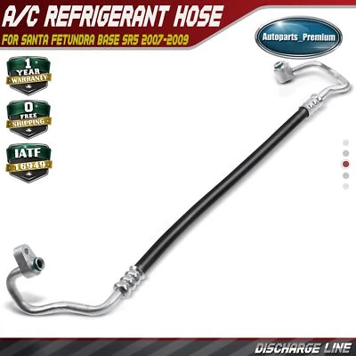 Línea de descarga de manguera de refrigerante de aire acondicionado para Toyota Tundra 2007 2008 2009 V8 4,7 L Foto 1 de 4