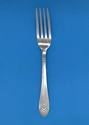 UPDATE INTERNATIONAL MARQUIS GLOSSY STAINLESS FLATWARE LARGE DINNER FORK 8-3/8" - Image 1 of 4