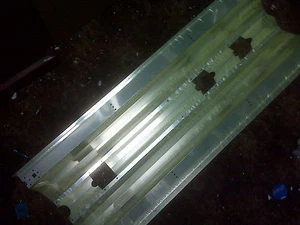 Pfo Parallel Metal Halide Reflector 36"x13" Has Slots for Vho/T5/PC Bulbs - Picture 1 of 4