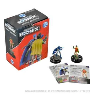 Heroclix DC Iconix Batman und Robin SEALED Boxed Set NEU! - Bild 1 von 1