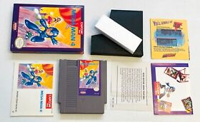 Mega Man 4 (NICE) - Authentic Complete Nintendo NES Game CIB + Poster & Card