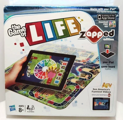 The Game of Life Zapped Edition Play I Pad and Game Board Together - Image 1 of 2