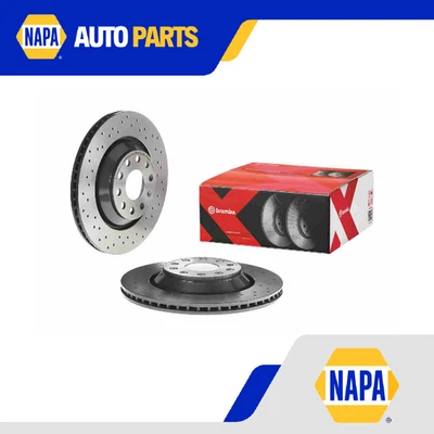 2x Brake Discs Pair Vented fits CUPRA FORMENTOR KM7, MK7 Rear 1.4 2.0 2.5 310mm - Image 1 of 4