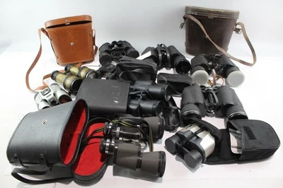 Assorted Vintage Binoculars of Various Brands and Magnifications Job Lot - Image 1 of 4
