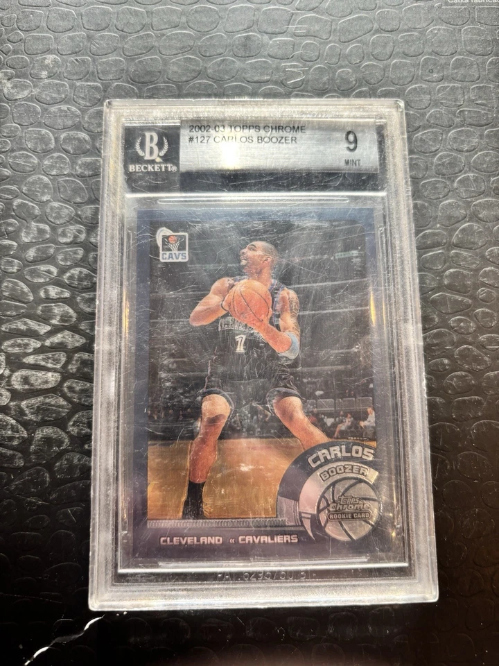 2002-03 Topps cromo - Carlos Boozer #127 (RC) BGS 9 Foto 1 de 1