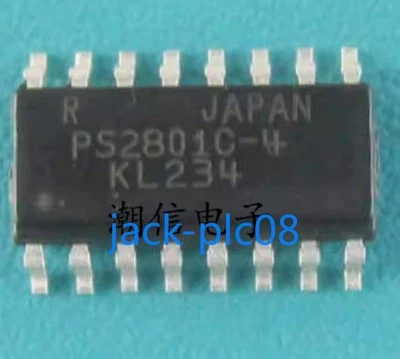 5 PCS NEW SOP-16 SMT Optical Isolator PS2801C-4 - Image 1 of 2