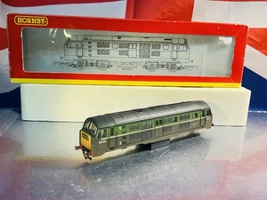 Carrocería y chasis de locomotora Hornby 00 clase 29 desgastados en muy buena condición #RR - Imagen 1 de 10