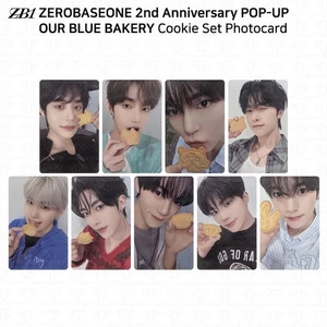 ZEROBASEONE ZB1 2nd Anniversary POP-UP OUR BLUE BAKERY Cookie Set Photocard KPOP - Picture 1 of 19