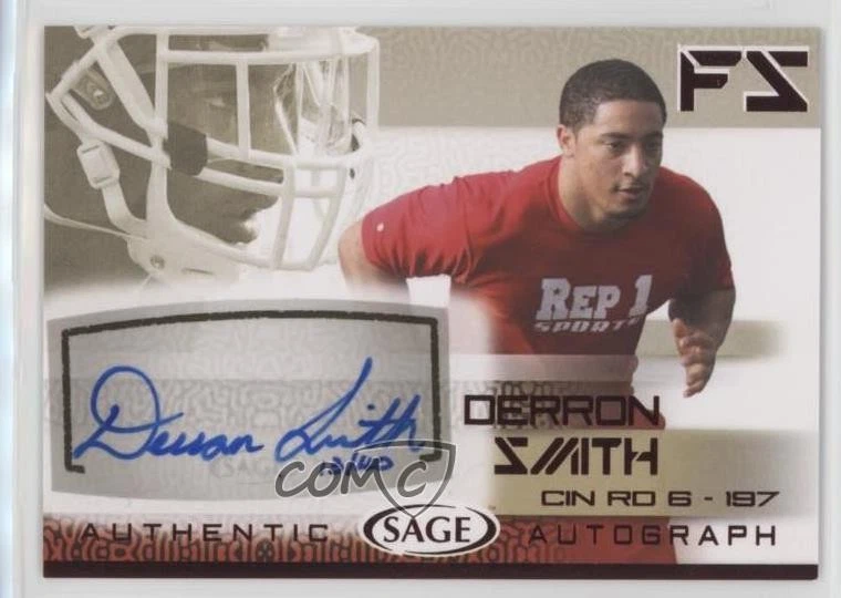 2015 Sage Auto /40 Derron Smith #A43 Rookie Auto RC - Image 1 of 2
