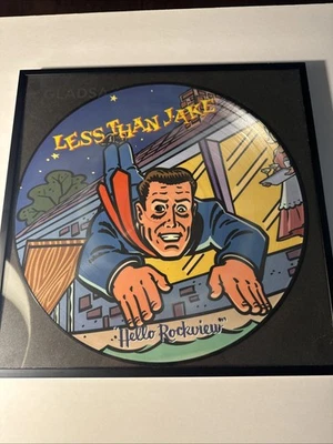 Less Than Jake - Hello Rockview Picture Disc LP Vinyl Drive Thru Records 12" - Image 1 of 3