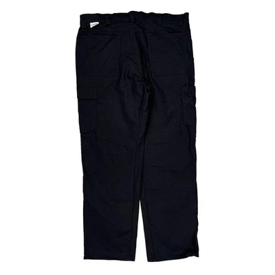 Pantalones cargo Red Kap - 38W 32L poliéster negro Foto 1 de 4