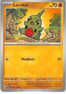 Larvitar Common SV: Prismatic Evolutions 047/131 NM - Picture 1 of 1
