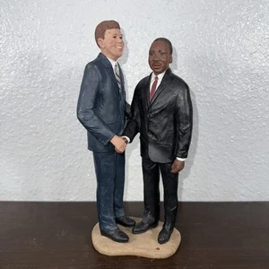Sarah's Attic Figurine of Dr. Martin L. King and John F. Kennedy 1048/5000 - Picture 1 of 9