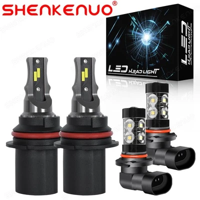 Faro LED para Chrysler Sebring 9007 1996-2006 +9145 bombillas de actualización de luz antiniebla Foto 1 de 4