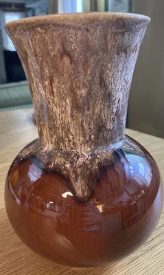 Kingston Pottery Hull Drip Glaze Small Vase l8cm  - Image 1 of 4