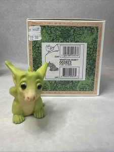The Whimsical World of Pocket Dragons WATCHA DOIN? Real Musgrave Figurine C15 - Imagen 1 de 12