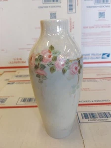 Vintage Bavaria Selb Handpainted Signed Vase Heinrich & CO. H&C Floral Vase - Picture 1 of 17