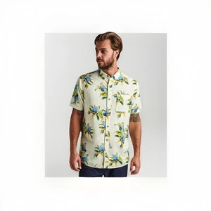 NWT Roark Shirt Mens Size SM Scholar La Selva Camp Classic Fit - Picture 1 of 7
