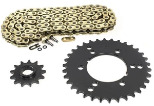 1990 1991 1993 Polaris 250 Trail Boss Gold O-Ring Chain And Sprocket 520-86L - Picture 1 of 1