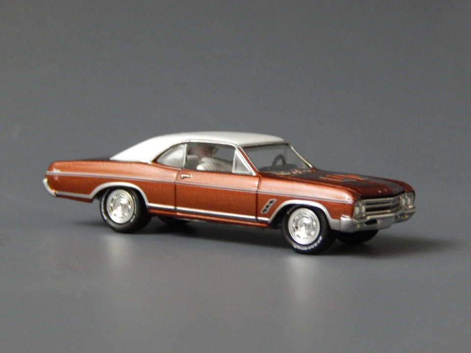 '66 1966 Buick Skylark GS Riviera Red Poly white roof 1/64 Diorama Replica VHTF - Image 1 of 4