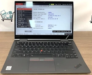 Lenovo ThinkPad X1 Yoga 5th Gen 14" i5-10th 1.7GHz 16gb RAM 128gb SSD No OS - Picture 1 of 6