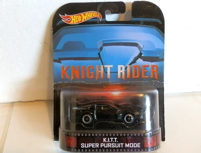 Hot Wheels Retro Entertainment Knight Rider K.I.T.T. Super Pursuit Mode - Image 1 of 4