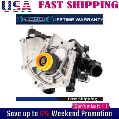 Water Pump Fit For VW Volkswagen Beetle Jetta Passat 06K121111P 06K121011B - Image 1 of 4