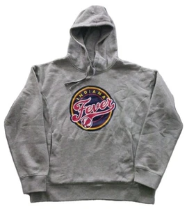Indiana Fever Gray Fanatics Primary Logo Pullover Hoodie Women's Medium NWOT - Picture 1 of 7