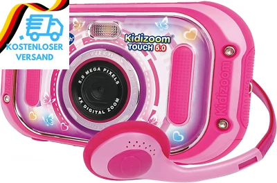 Vtech 80-163554 Kidizoom Touch 5.0 Pink Kinderkamera; Digitalkamera Für Kinder;  - Bild 1 von 4