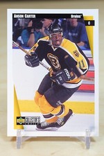1997-98 UD Collector's Choice Base #13 Anson Carter - Boston Bruins
