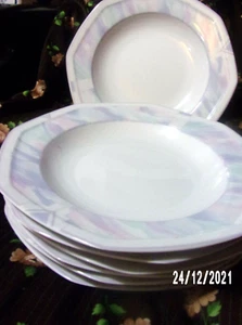 LOT OF (7) SAVOIR VIVRE 'CELINA' Y0010 Soup Pasta Salad Bowls 9 3/8" - Picture 1 of 6