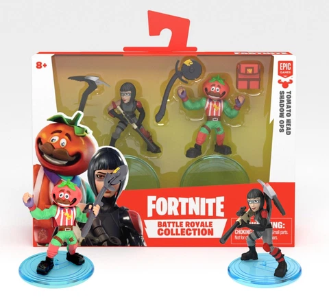 Fortnite Tomato Head & Shadow OPS Battle Royale Collection 2.5" Figures NIB Cover
