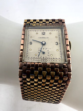 (Only One!) VTG Ernest Borel 17 Jewels 12K Gold-Plated Unisex Windup Swiss Watch