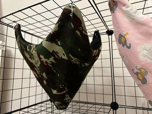 Enrichment hammock for rat, degu chinchilla ferret rabbit. play nest free roam - Picture 1 of 35