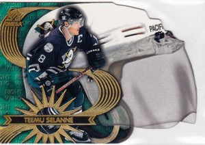 1997-98 Pacific Omega Hockey Game Face Teemu Selanne #2   (ID902)