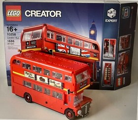 LEGO Creator Expert: London Bus (10258)-100% COMPLETE WITH MANUAL AND BOX